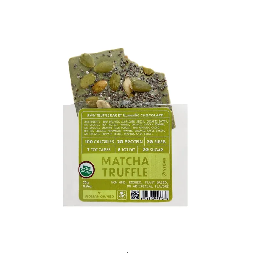 Matcha Mini Truffle Bars