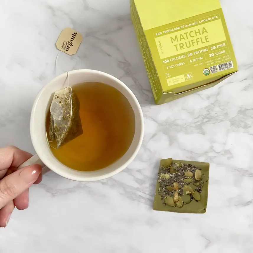 Matcha Mini Truffle Bars