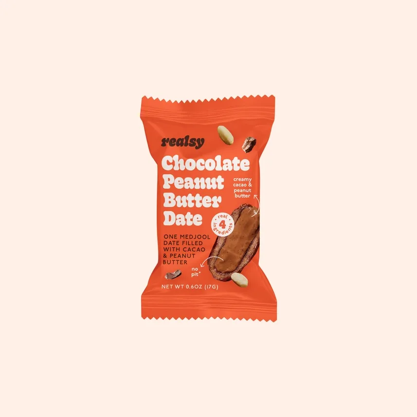 Chocolate Peanut Butter Dates | Individually Wrapped - 40ct
