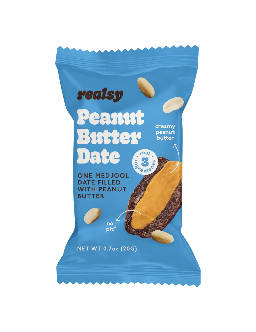 Peanut Butter Dates | Individually Wrapped (40 count)