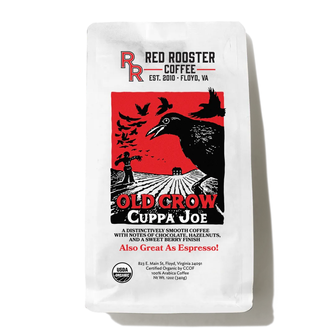 Organic Old Crow Cuppa Joe Espresso Coffee Beans variant