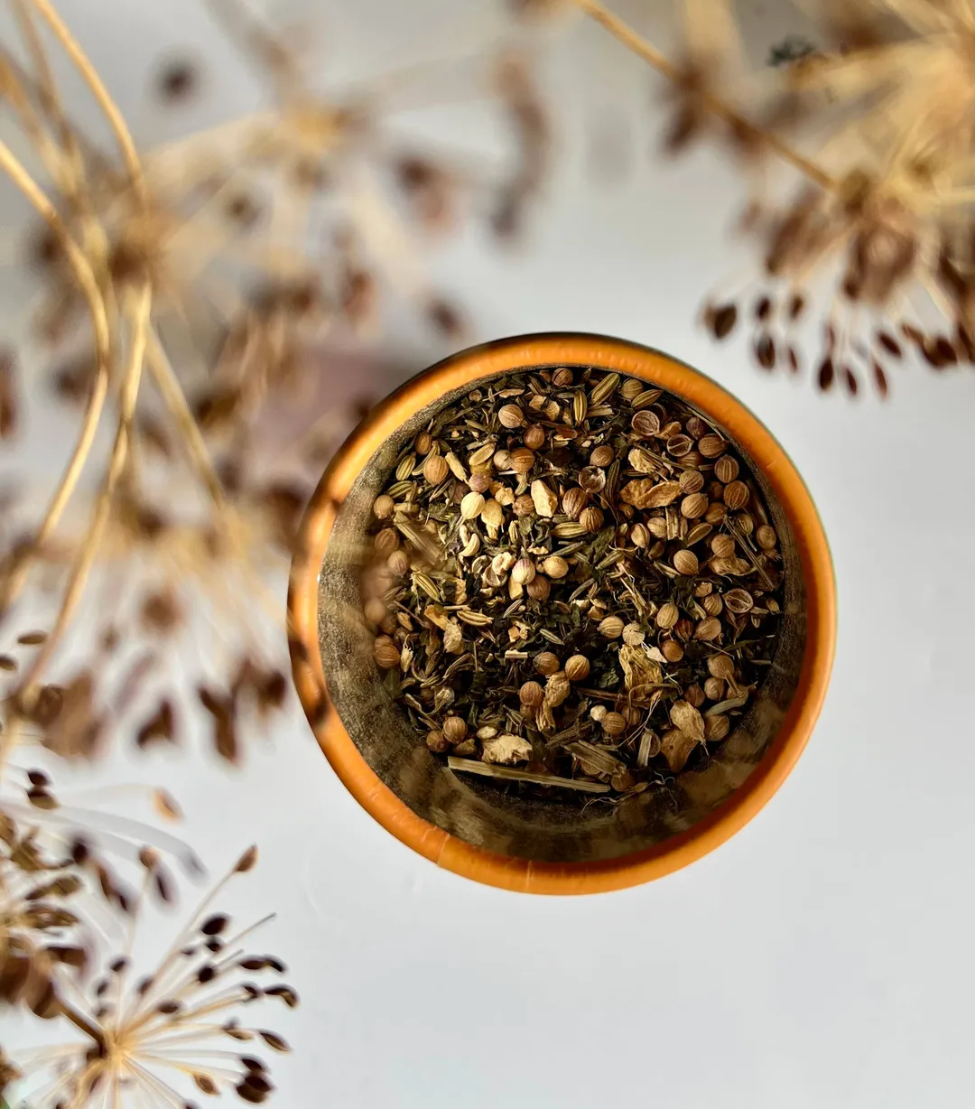 Belly Bliss Digestive Tonic Herbal Tisane Blend (2.5 oz Can)