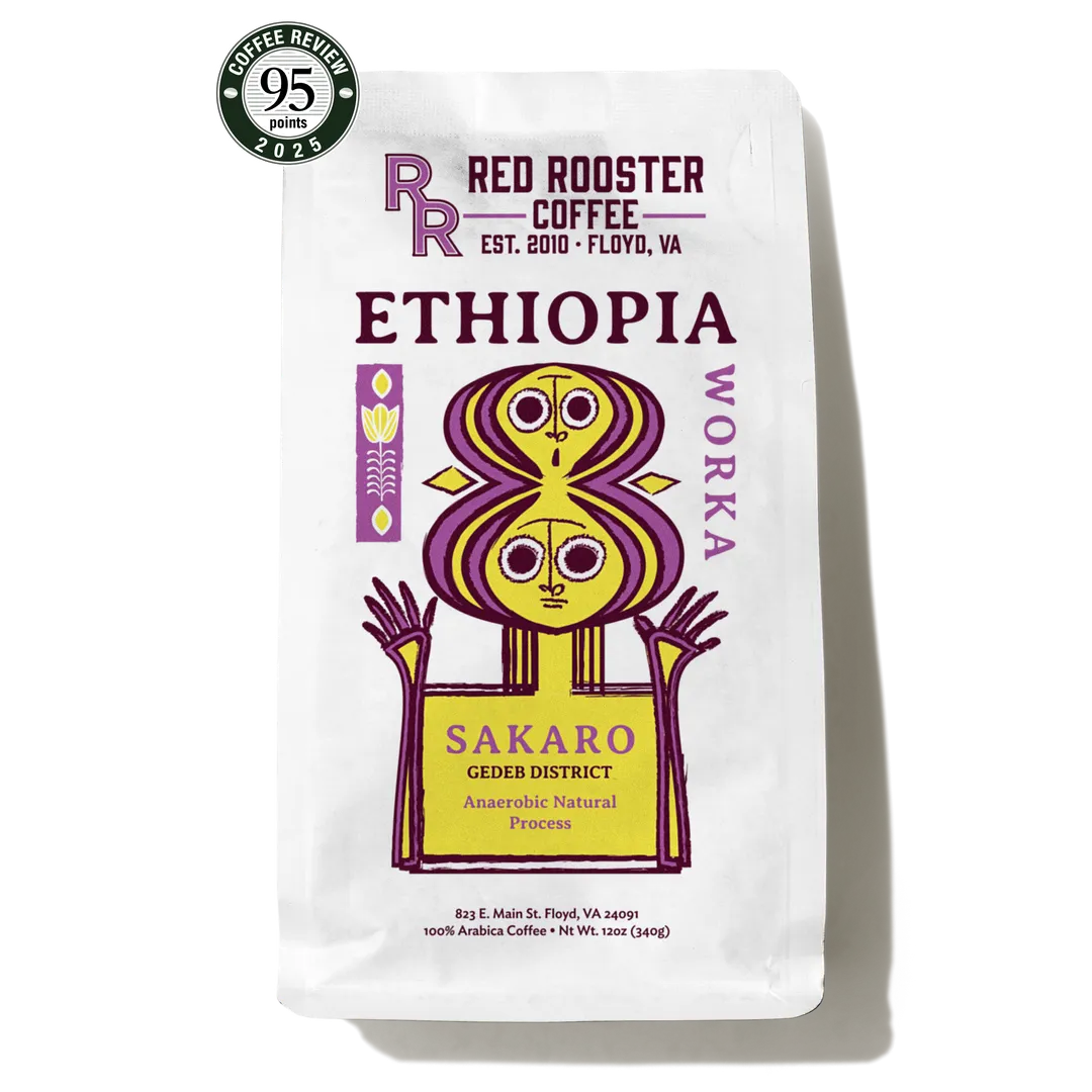 Ethiopia Worka Sakaro Anaerobic Natural Light Roast Coffee variant