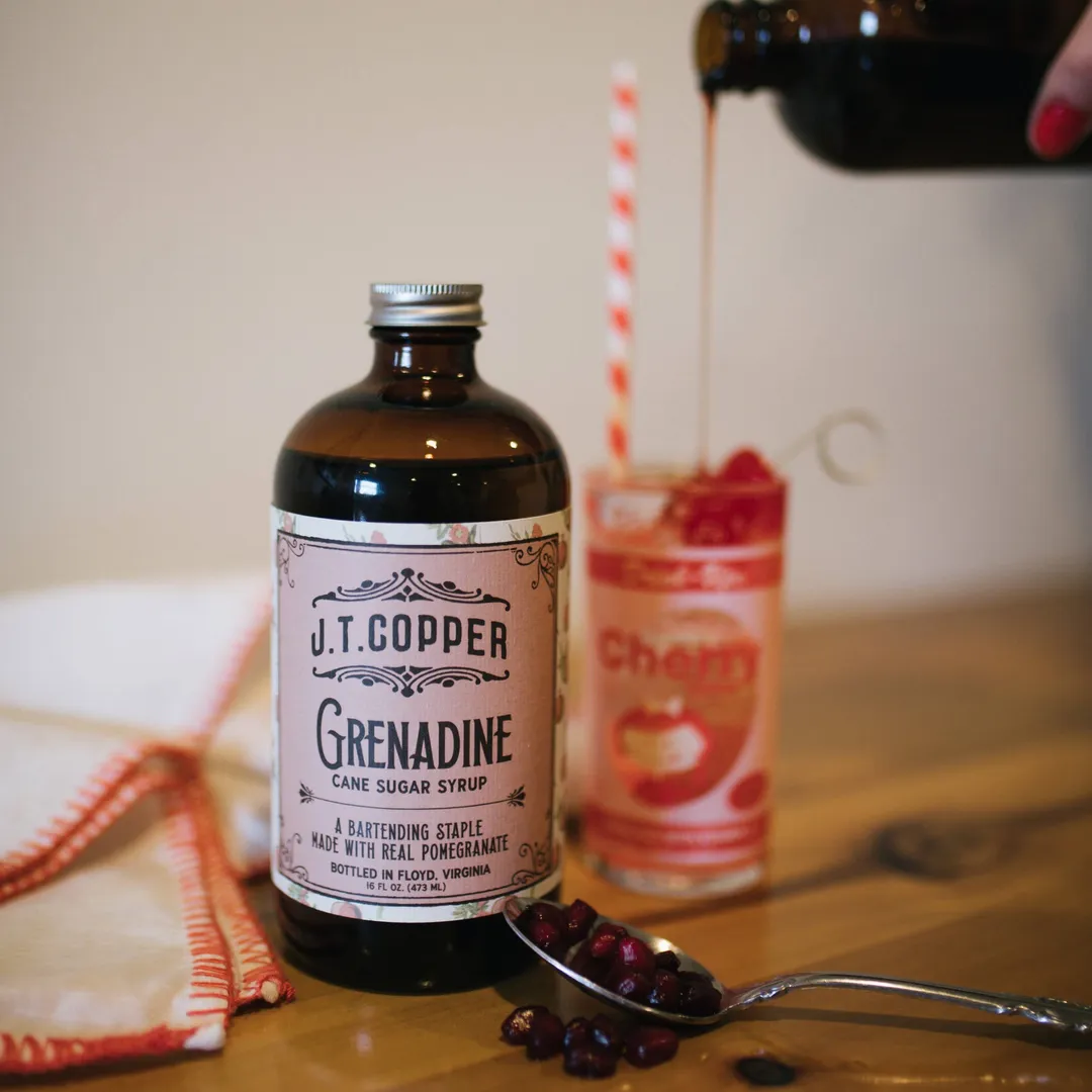 Grenadine Syrup – Real Pomegranate & Citrus (8 oz)