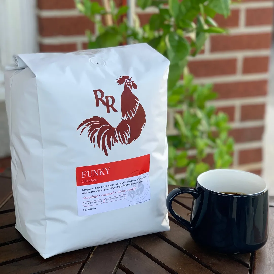 Organic Funky Chicken - Medium Roast Coffee Beans