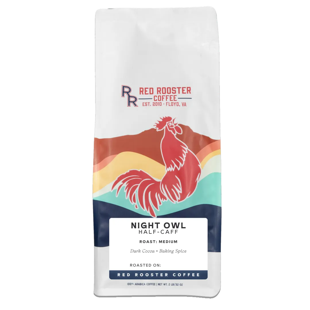 Organic Night Owl Half-Caff - Medium Roast Coffee Beans variant