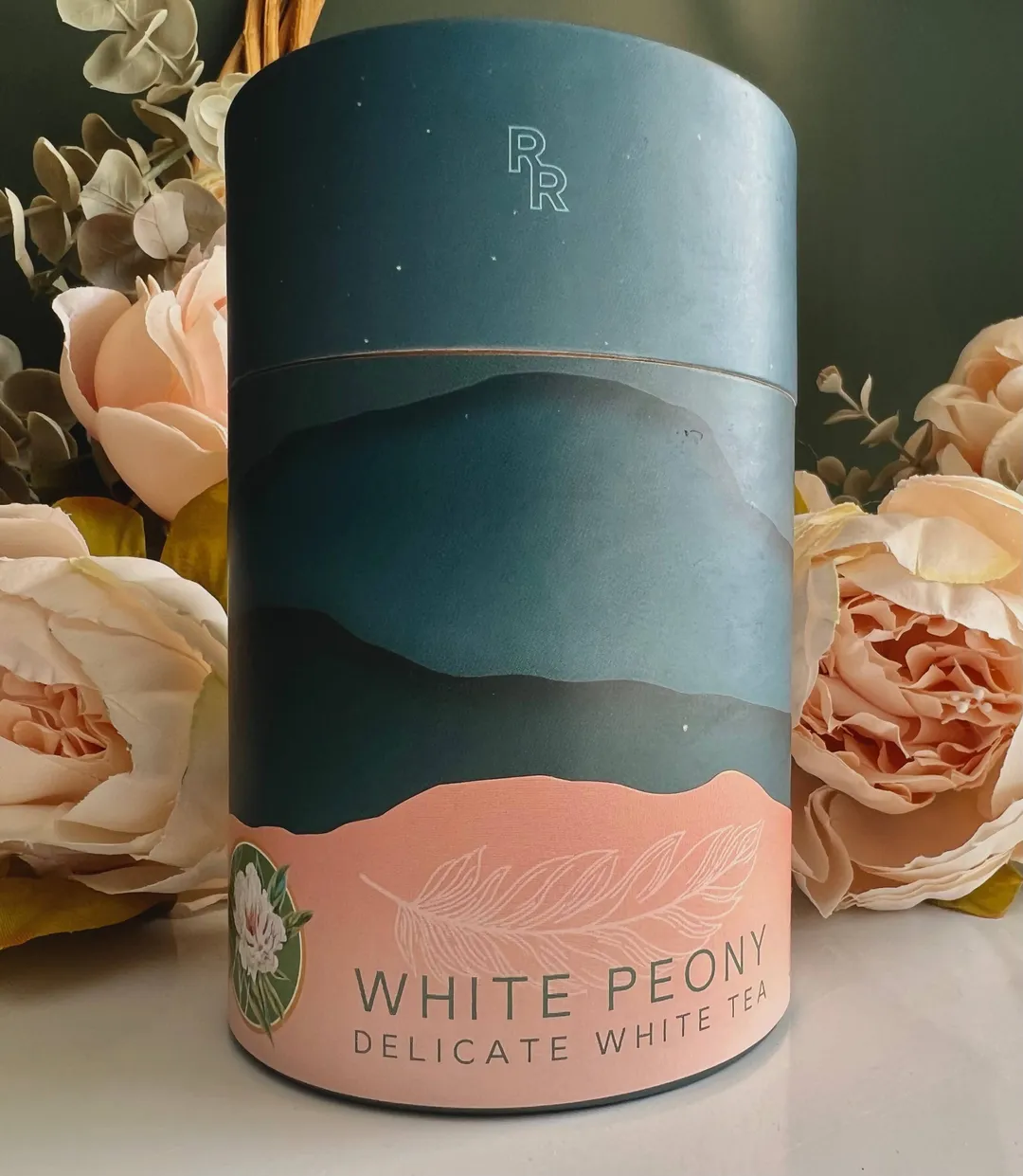 White Peony Loose Leaf Tea Delicate Floral Sweet (2 oz can)