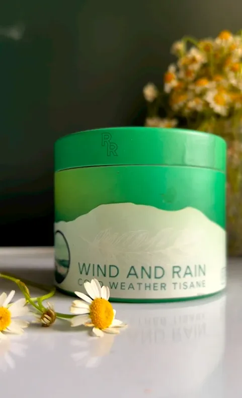 Wind and Rain Cold Weather Herbal Tisane (1.5 oz can)