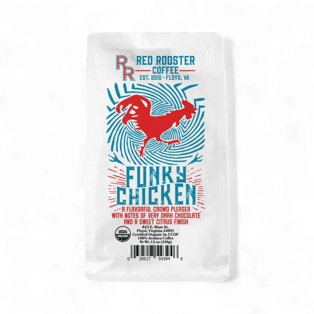Organic Decaf Funky Chicken - Coffee Beans