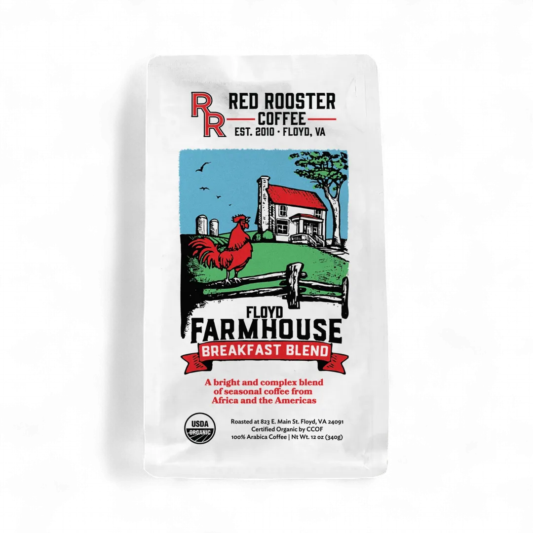 Organic Farmhouse Breakfast Blend - Coffee Beans