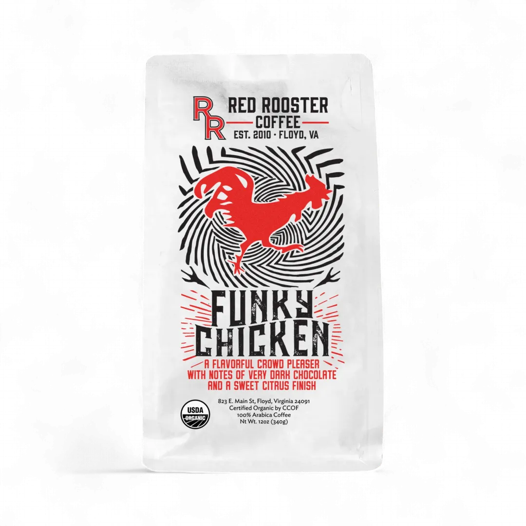 Organic Funky Chicken - Medium Roast Coffee Beans
