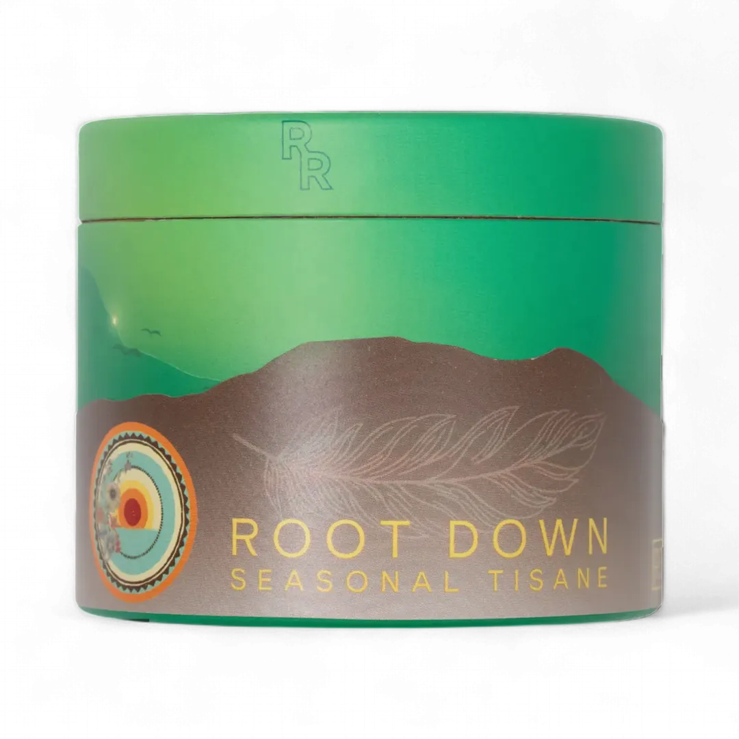 Herbal Tisane – Root Down Organic Loose Leaf Tea (2 oz can)