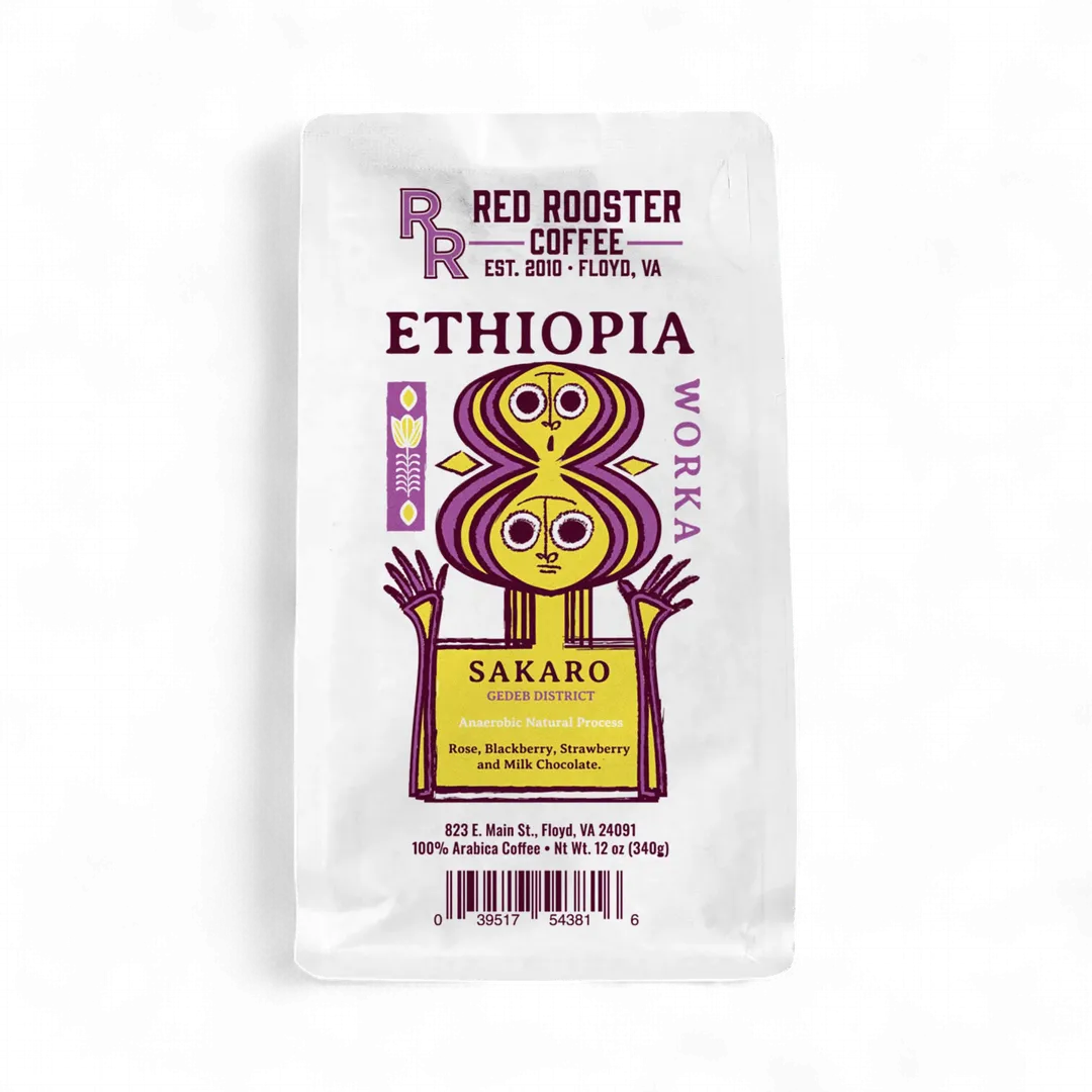 Ethiopia Worka Sakaro Anaerobic Natural Light Roast Coffee