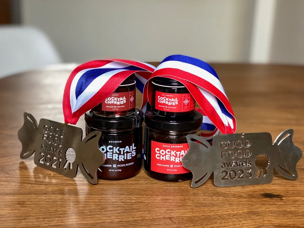 2 Pack Cocktail Cherry Gift Set