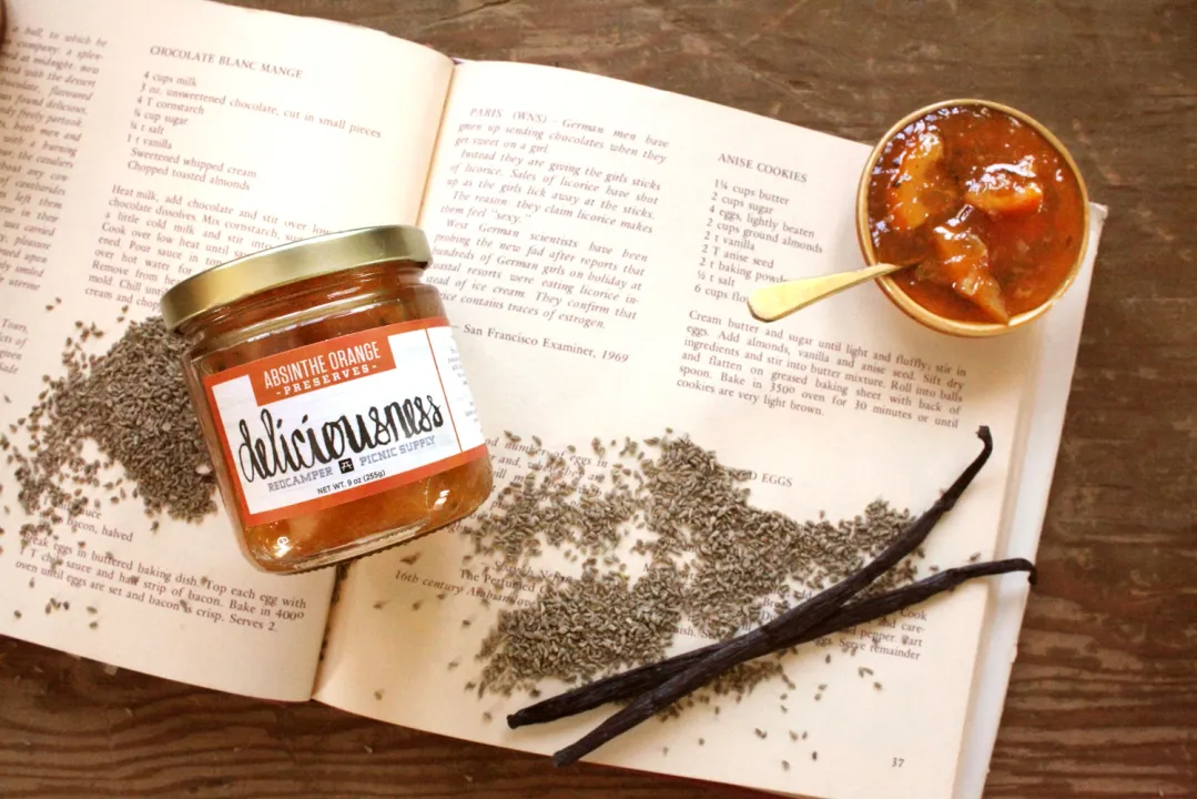 Absinthe Orange Deliciousness Marmalade - Cheeseboard Size (9oz)