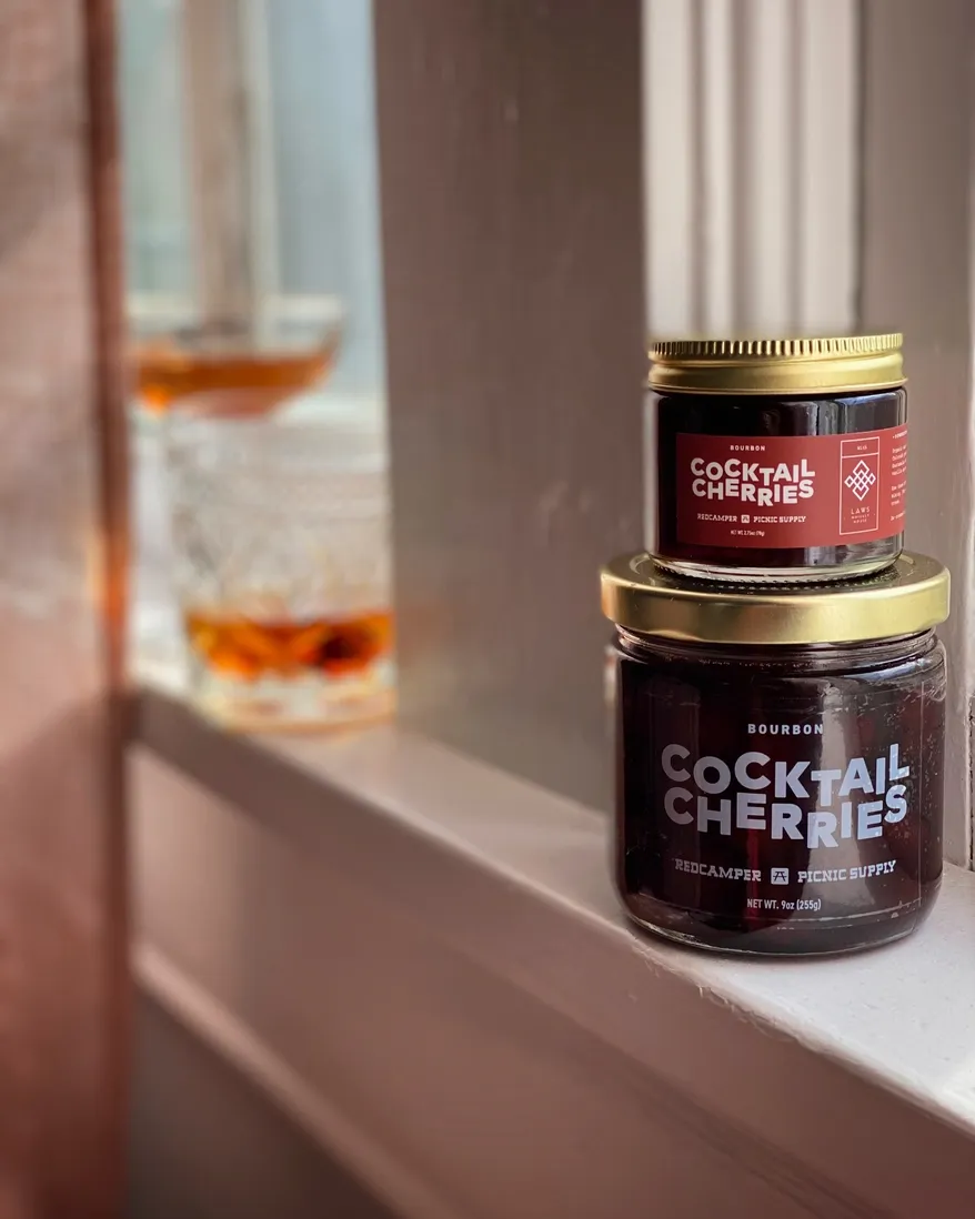 Bourbon Cocktail Cherries - Picnic Size (2.75oz)