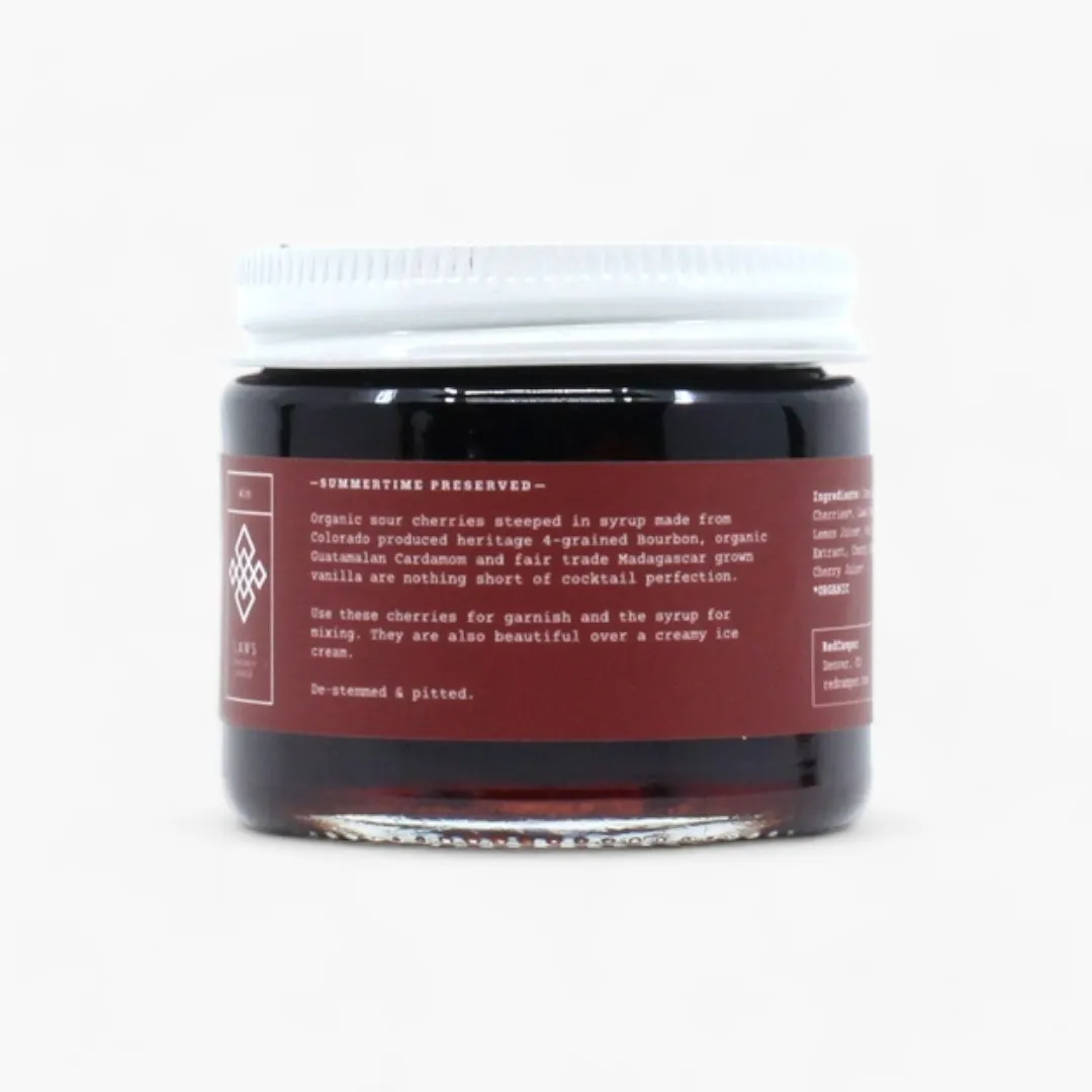 Bourbon Cocktail Cherries - Picnic Size (2.75oz)