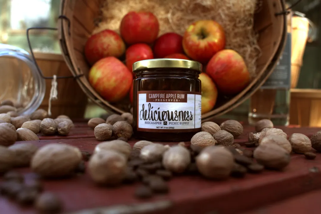 Campfire Apple Rum Deliciousness Preserves - Cheeseboard Size (9oz)