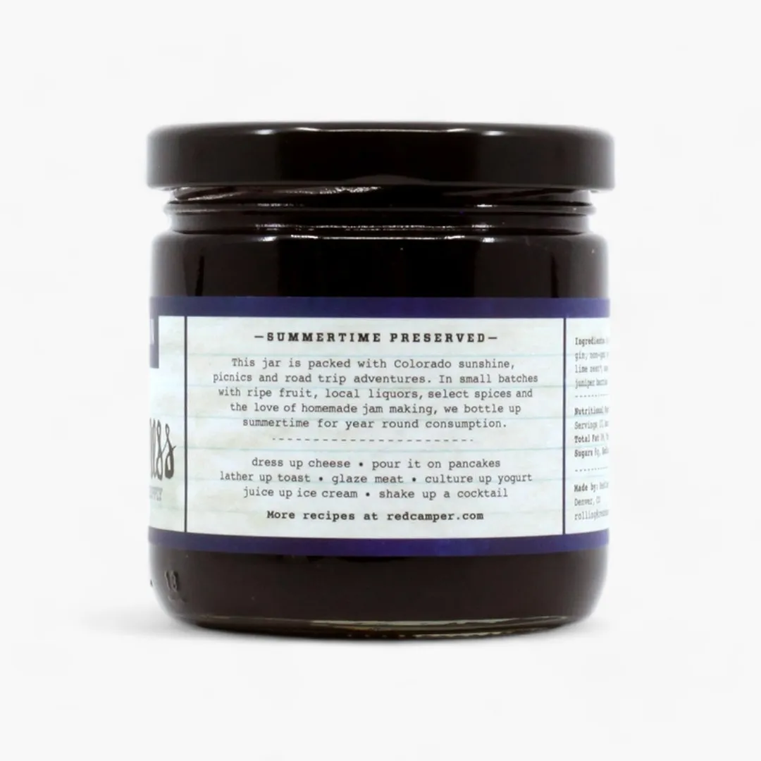 Desert Blueberry Gin Deliciousness Preserves - Cheeseboard Size (9oz)