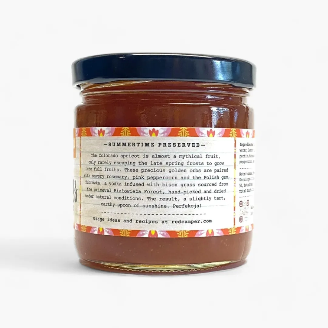 Rosemary Apricot Żubrówka Deliciousness - Cheeseboard Size (9oz)