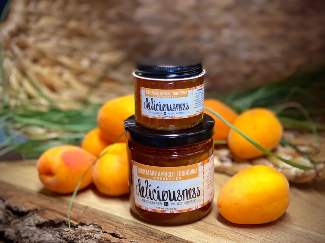 Rosemary Apricot Żubrówka Deliciousness - Cheeseboard Size (9oz)