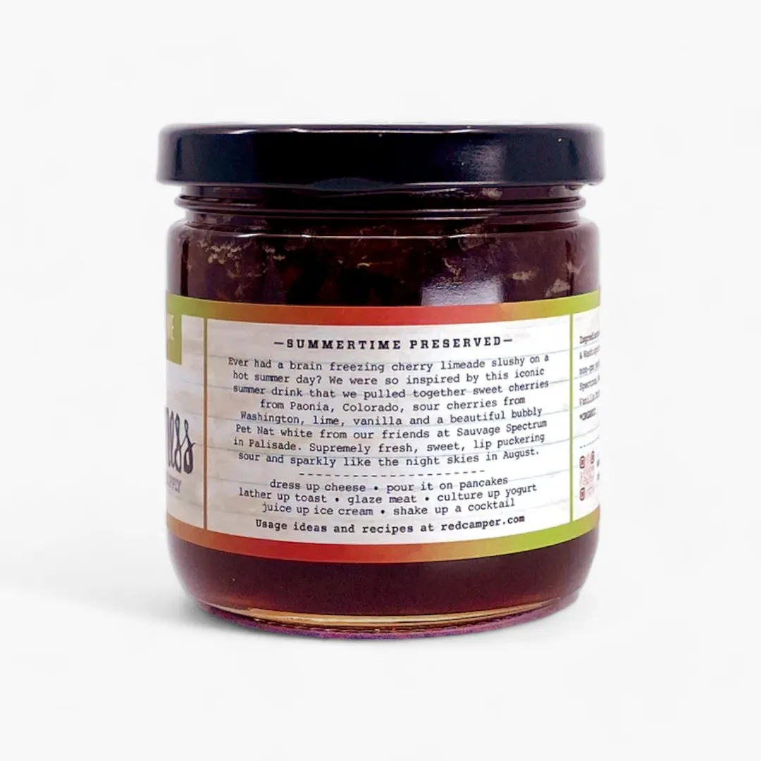 Sparkling Cherry Lime Deliciousness - Cheeseboard Size (9oz)