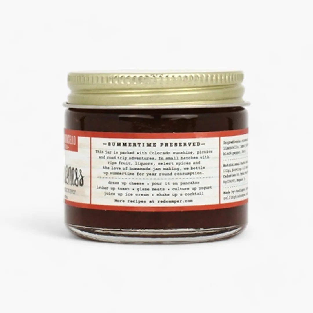 Strawberry Limoncello Deliciousness Preserves - Picnic Size (2.75oz)