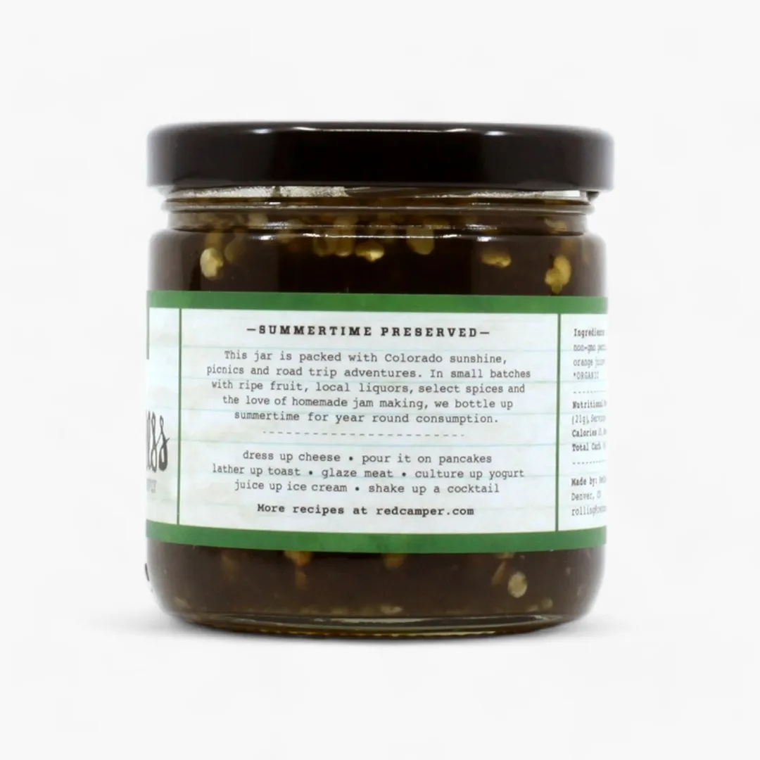 Tequila Jalapeño Deliciousness Preserves - Cheeseboard Size (9oz)