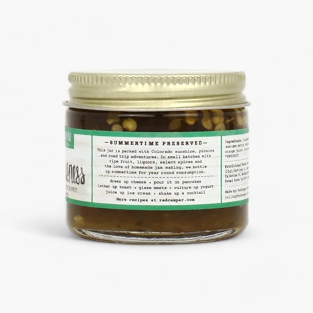 Tequila Jalapeño Deliciousness Preserves - Picnic Size (2.75oz)