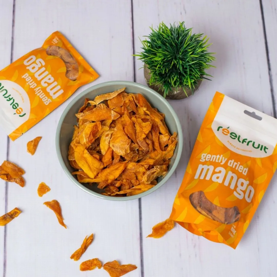 Gently Dried Mango. Gmo-Free, 100% Natural, No Added Sugar