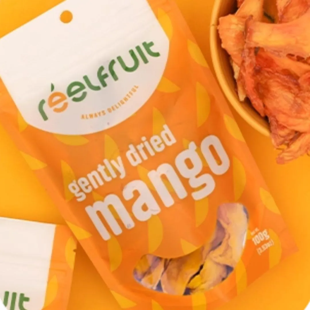 Gently Dried Mango. Gmo-Free, 100% Natural, No Added Sugar