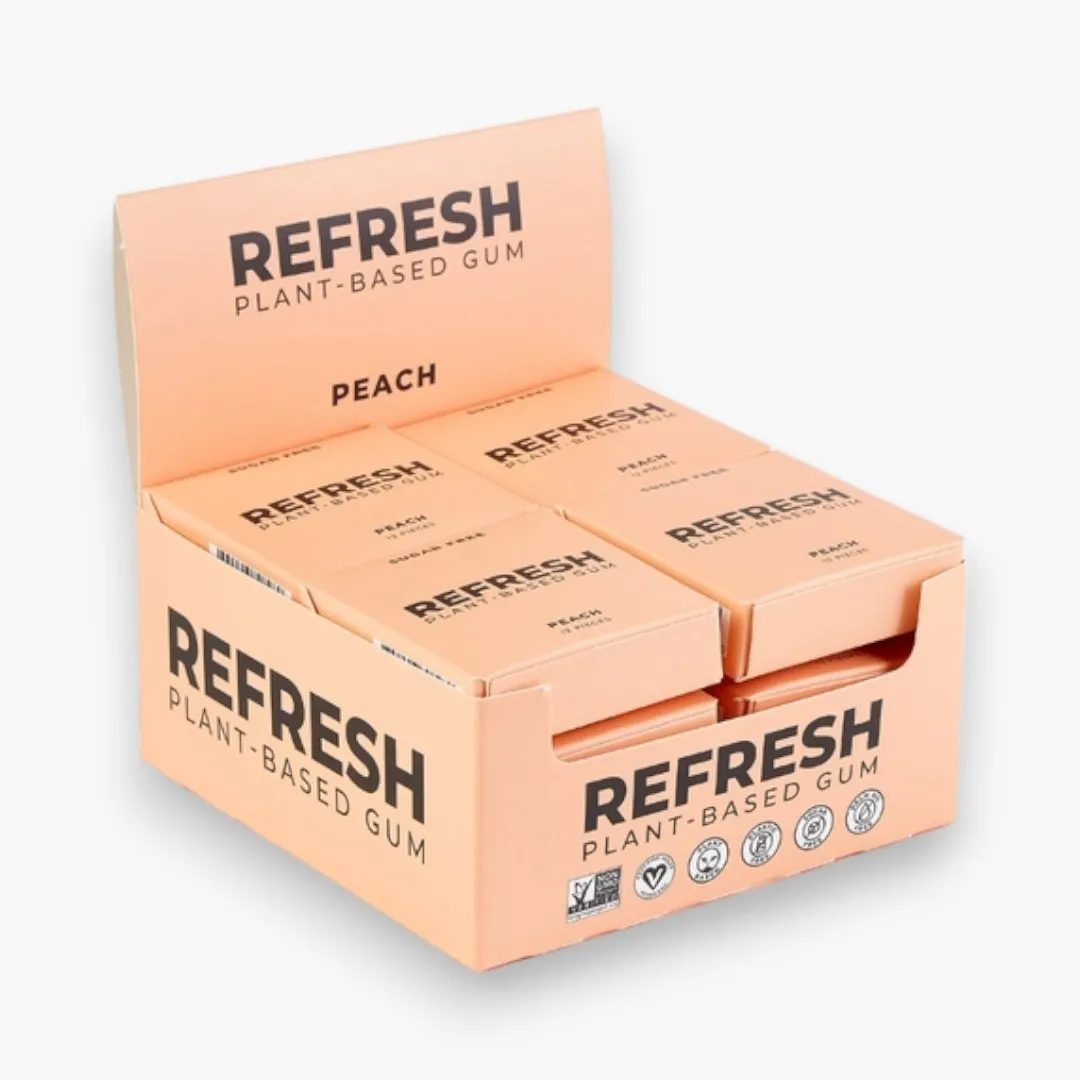 Peach Gum (12 Pack)
