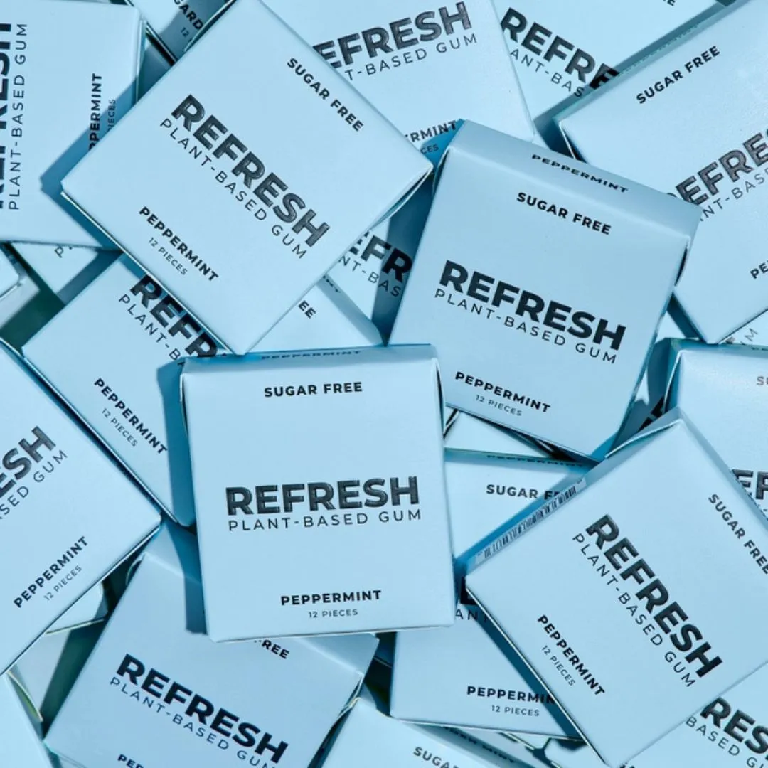 Peppermint Gum (12 Pack)