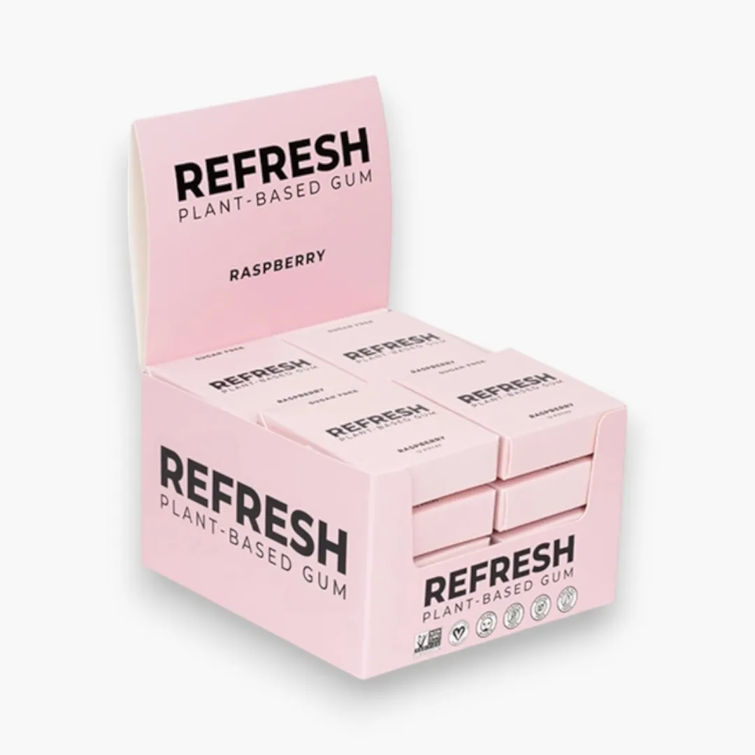 Raspberry Gum (12 Packs)