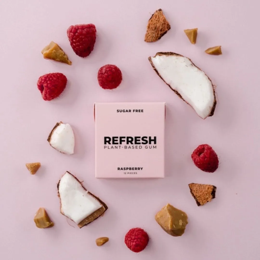 Raspberry Gum (12 Packs)