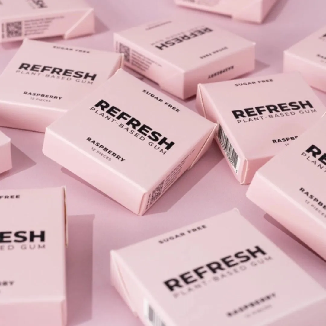 Raspberry Gum (12 Packs)