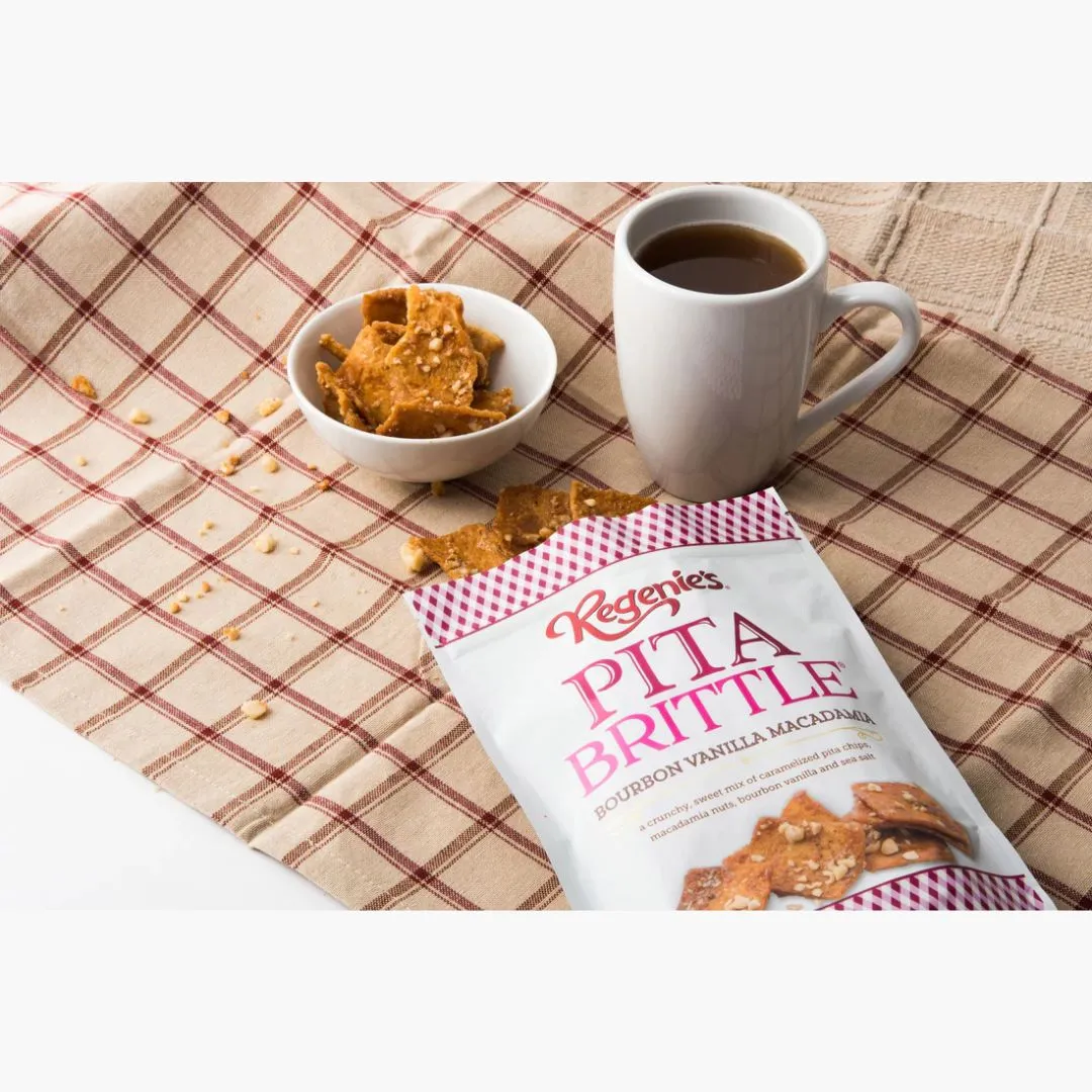 Pita Brittle® Bourbon Vanilla Macadamia (7.25 oz)
