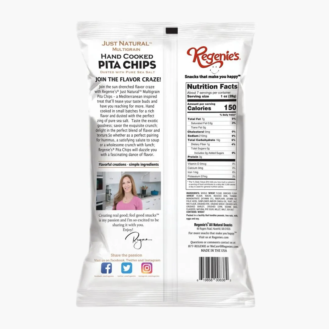 Pita Chips, Just Natural Multigrain