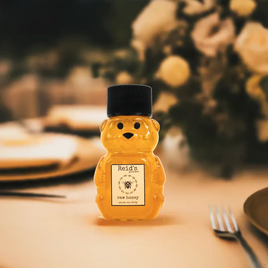 Mini Bear Honey – 2oz Raw Honey Favor