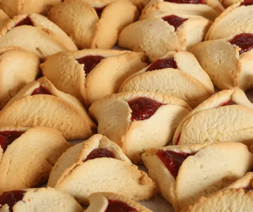 Bulk Raspberry and Apricot Mixed Hamentashen 7 lbs