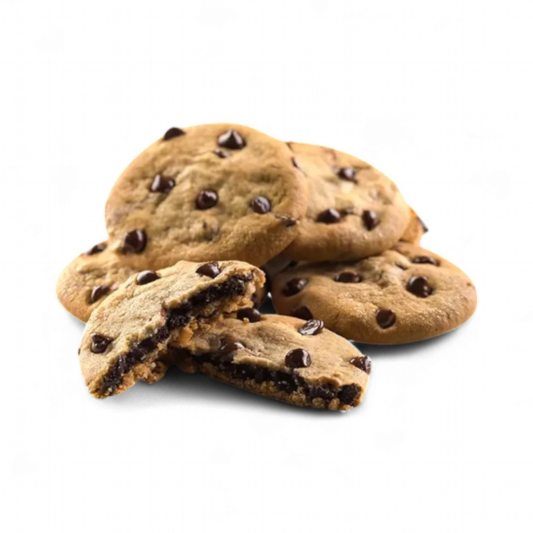 Half Size Soft Chip Filled Cookies