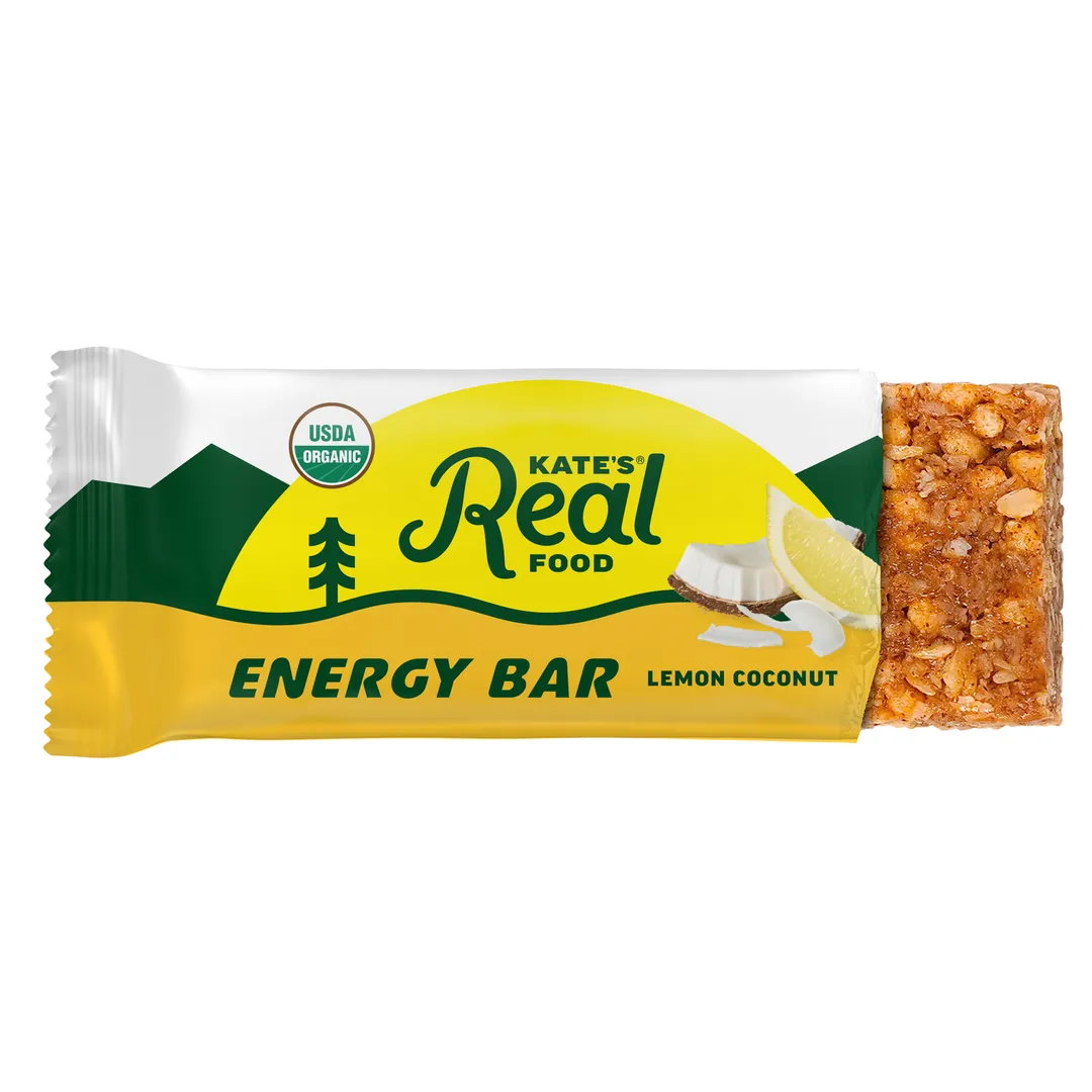 Kate's Real Food Lemon Coconut Oat Bar 2.2oz
