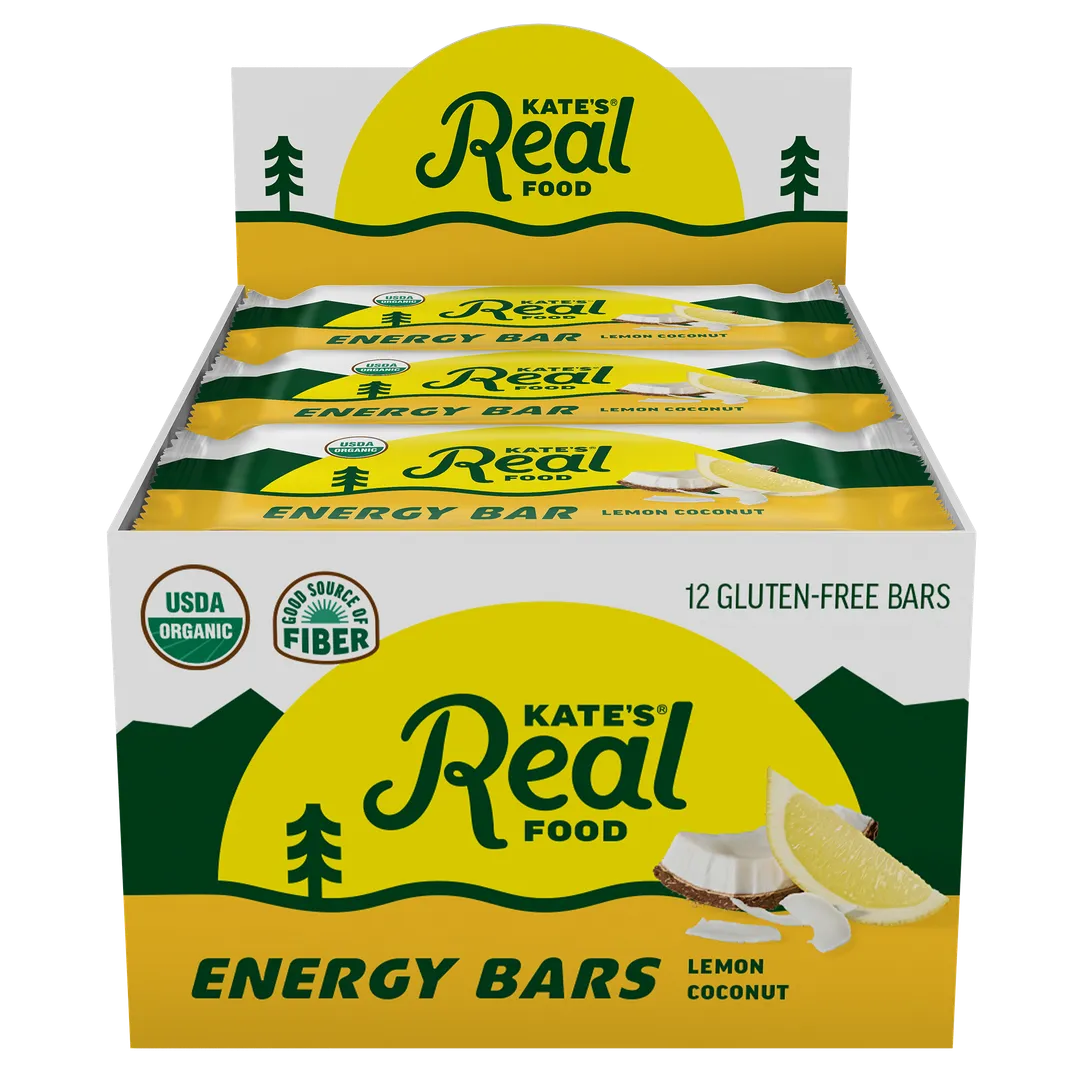 Kate's Real Food Lemon Coconut Oat Bar 2.2oz