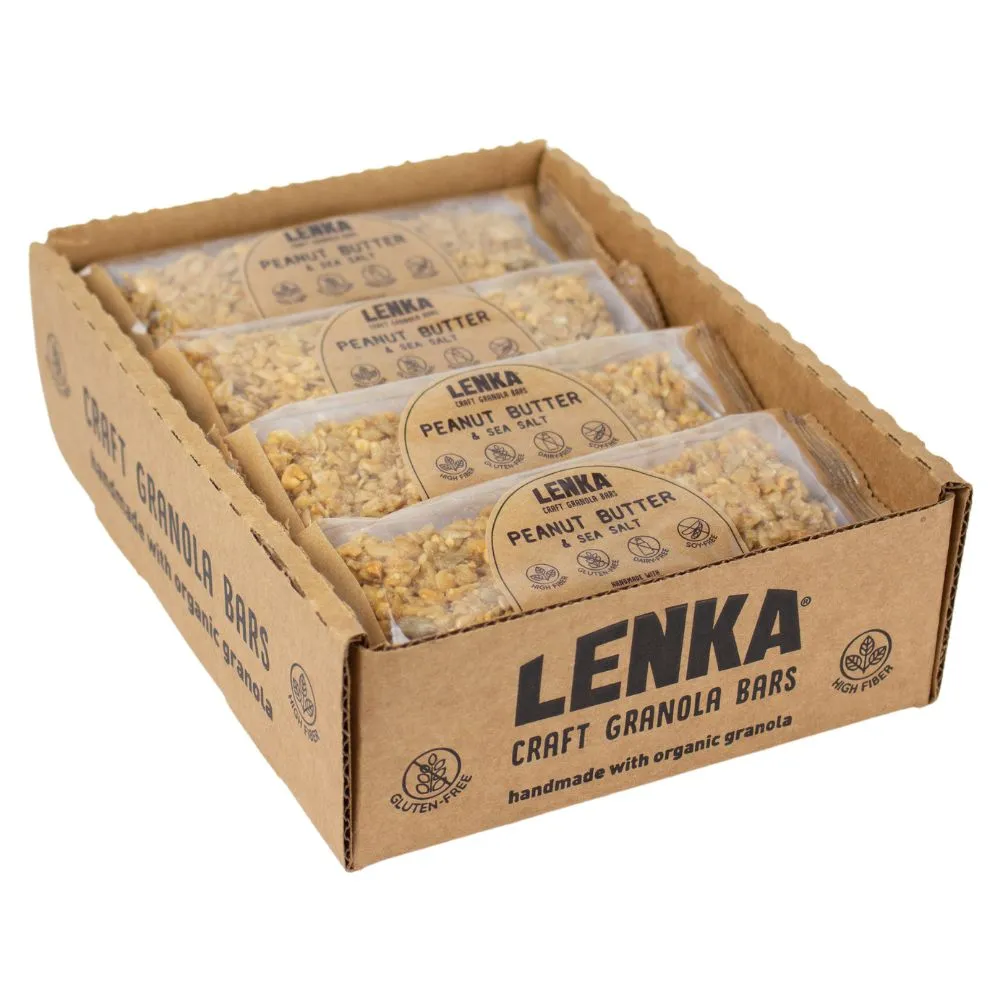 Lenka Peanut Butter Granola Bars 2.25oz (12ct)