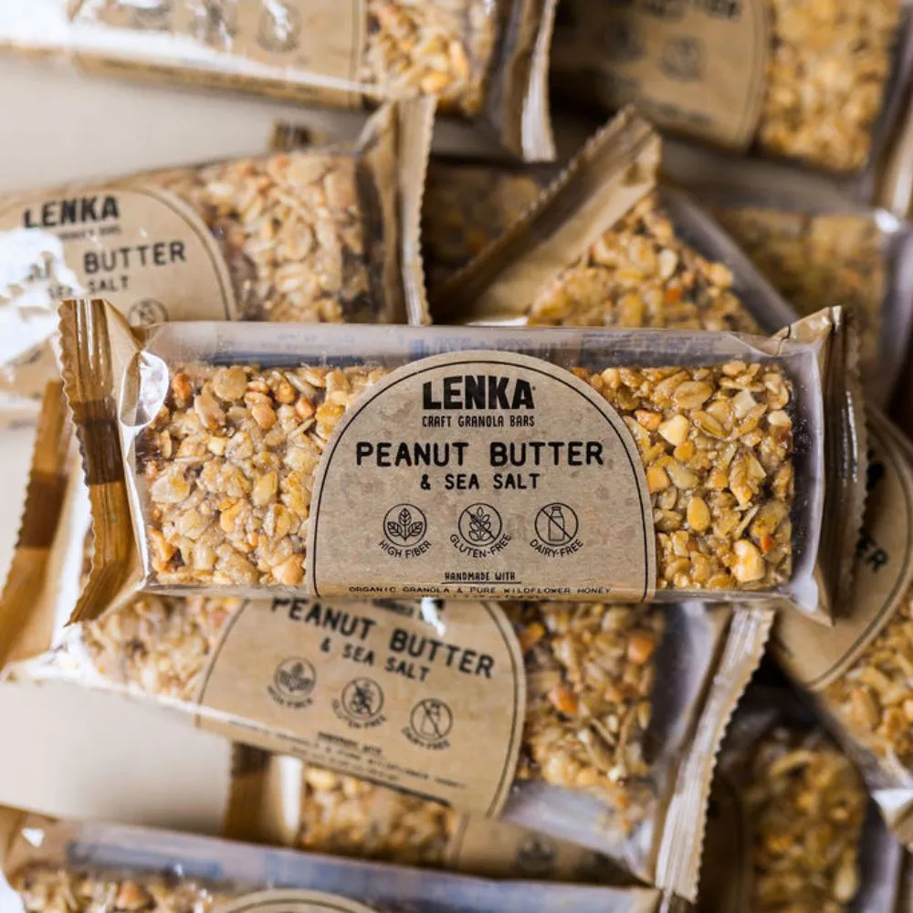 Lenka Peanut Butter Granola Bars 2.25oz (12ct)