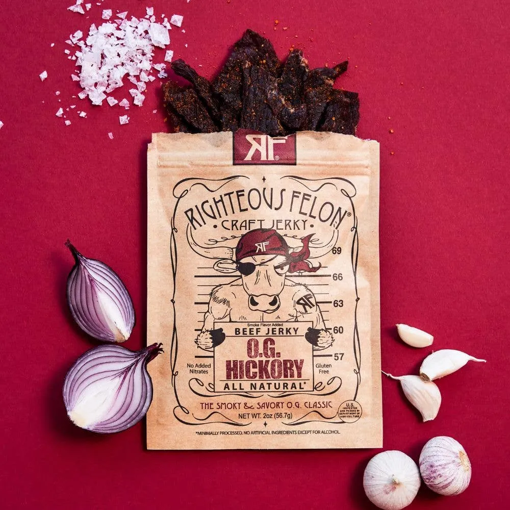 OG Hickory Beef Jerky 2oz
