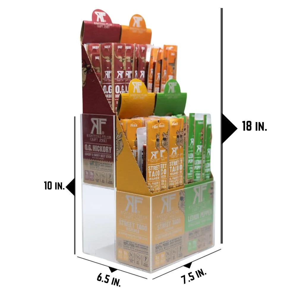 Righteous Felon Meat Sticks Countertop Display 4pk