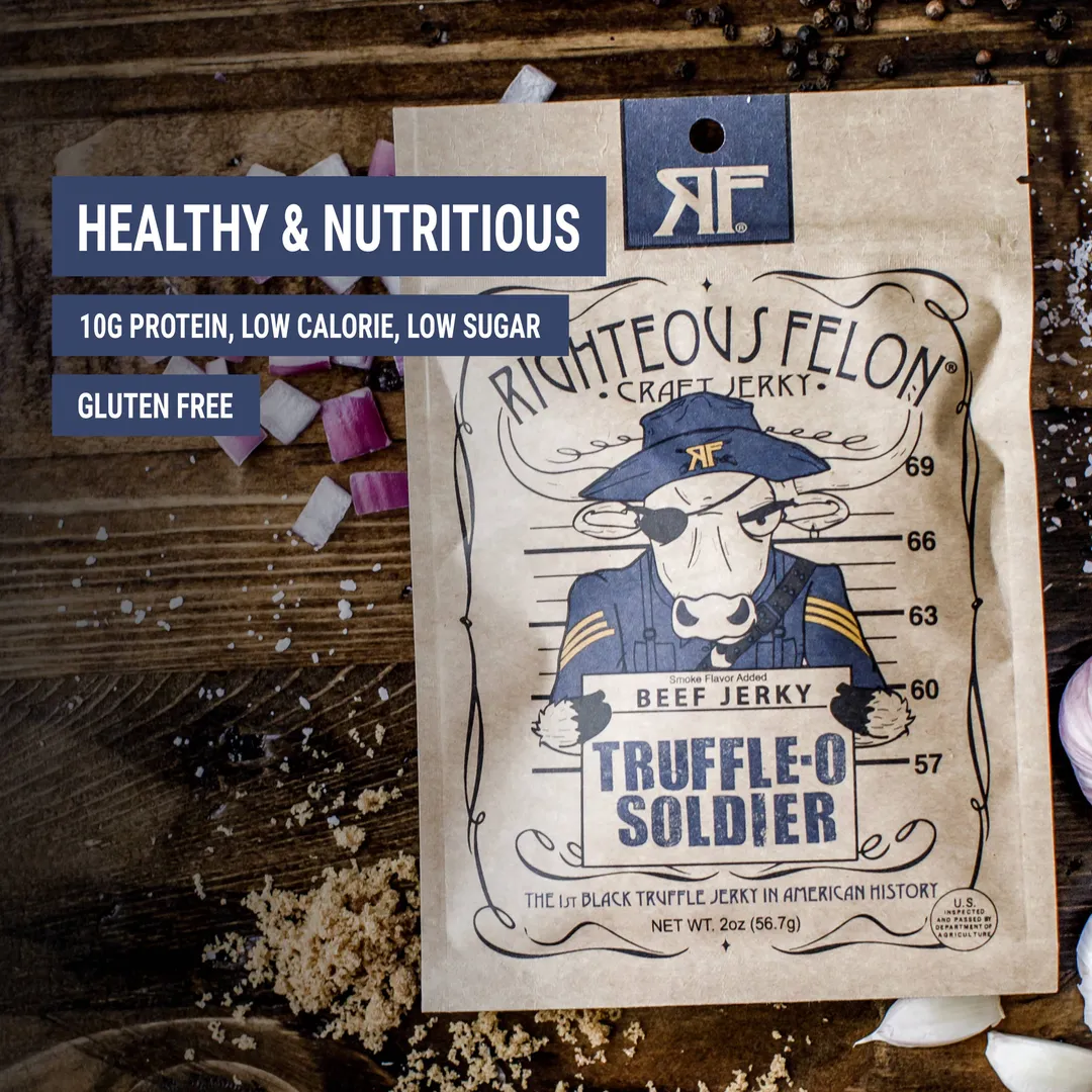 Truffle-O Bill Beef Jerky 2oz