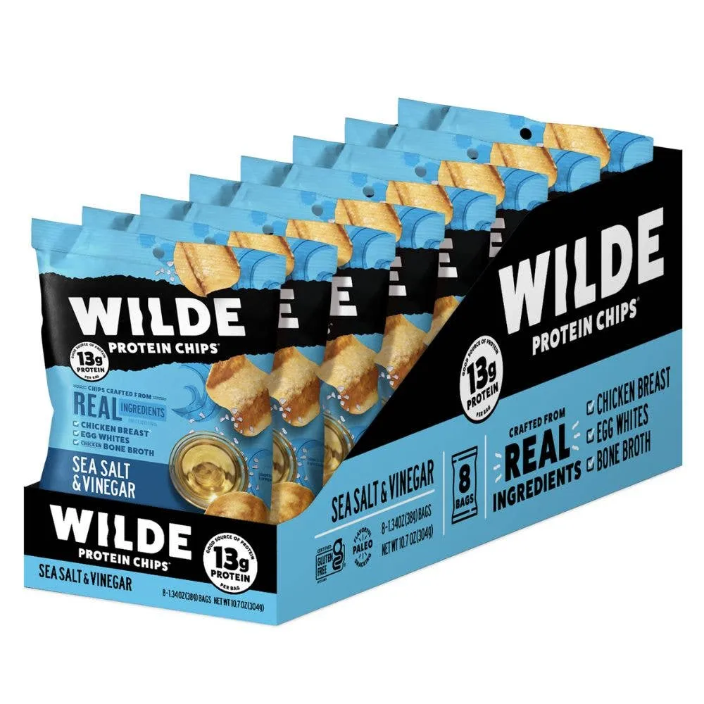 WILDE Salt & Vinegar Protein Chips 1.34oz