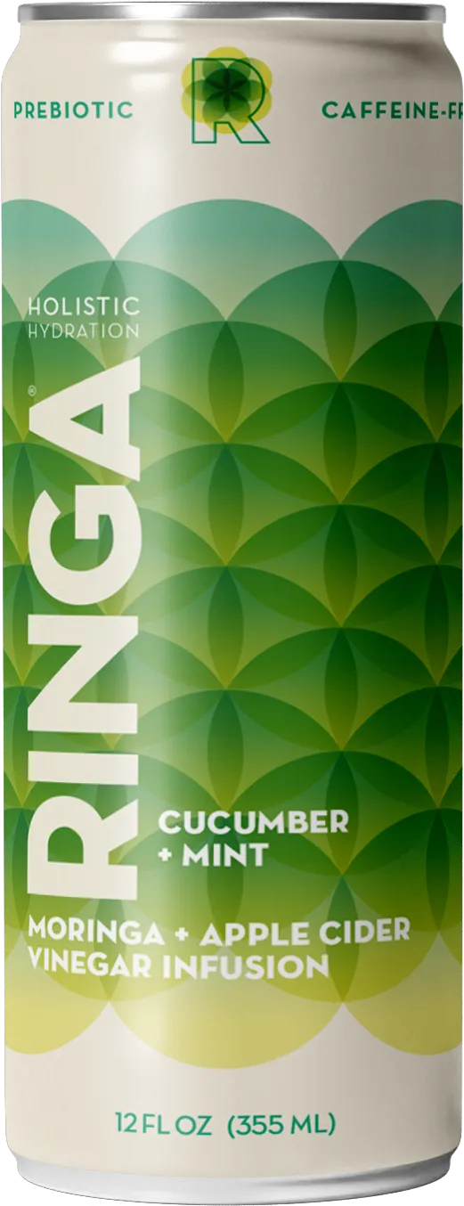 CUCUMBER + MINT Moringa & Apple Cider Vinegar Infusion